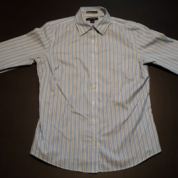 Lands' End Tops - ⬇️$15 Land's End long sleeve button down sz 4